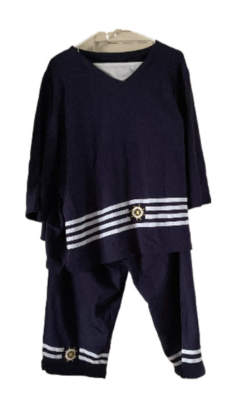 NHD Sailor ankle cropped set. L 14-16 - Picture 1 of 3